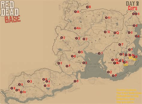 This Interactive Collectors Map For Red Dead Online Is An 60 Off