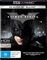 Batman Begins 4K Blu-ray (4K Ultra HD + Blu-ray) (Australia)