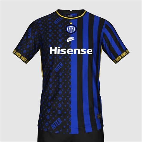 Inter Third Concept Featuring Custom Pattern Fifa 23 Kit Creator