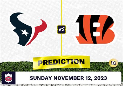 Texans Vs Bengals Prediction Week Odds Nfl Player Props