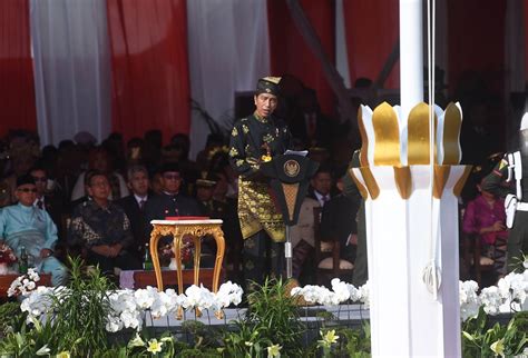 FOTO Jokowi Pimpin Upacara Peringatan Hari Lahir Pancasila Di Monas