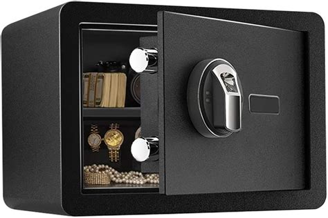 Invie Biometric Safe Box 1 Cubic Feet Fingerprint Safes For Home Fingerprint Recognition System