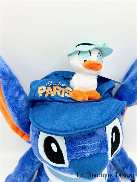 Peluche Stitch Canard Marin Disneyland Paris 2024 Disney Tee Shirt