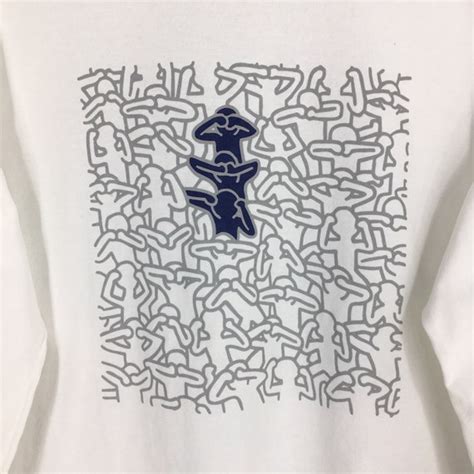 Keith Haring Graffiti Pop Art Lithographs White T shi… - Gem