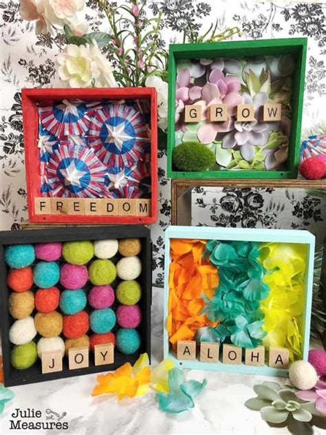 Shadow Box Ideas Inspirational Shadow Box Crafts