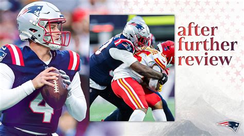 After Further Review Evaluating The Patriots Offense In Bailey Zappe S