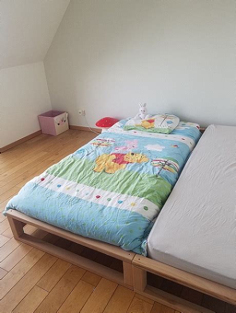 Lit Enfant Empilable Pocus avec Matelas Fabrication Française