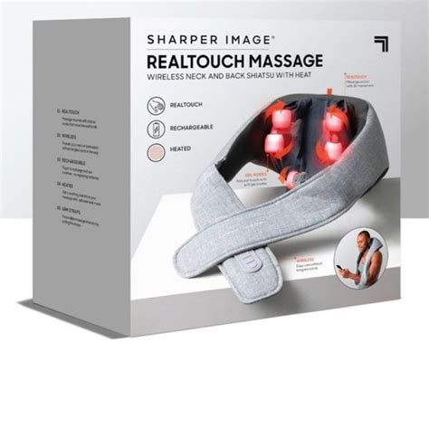 Sharper Image Other Sharper Image Massager Realtouch Shiatsu Wireless Neck And Back With