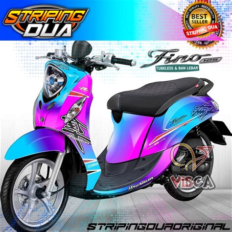 Jual Decal Fino 125 Full Body Stiker Fino 125 Full Body Stiker Fino 125