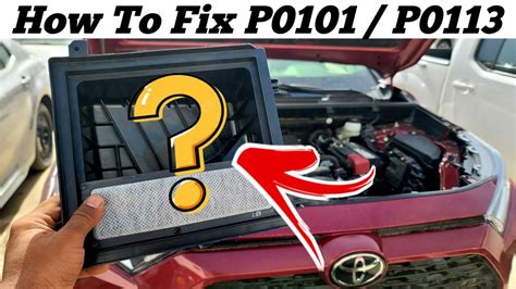 P Mass Air Flow Circuit Range Performance Problem Toyota Raw