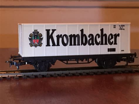 KROMBACHER 2 Marklin HO Beer Wagons And Miniature Models Museum