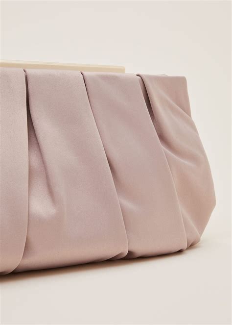 Sonja Soft Satin Clutch Phase Eight