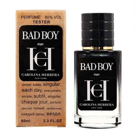 Духи Carolina Herrera Bad Boy 60 ml Парфюм Каролина Эррера Бед Бой ЛЮКС ...