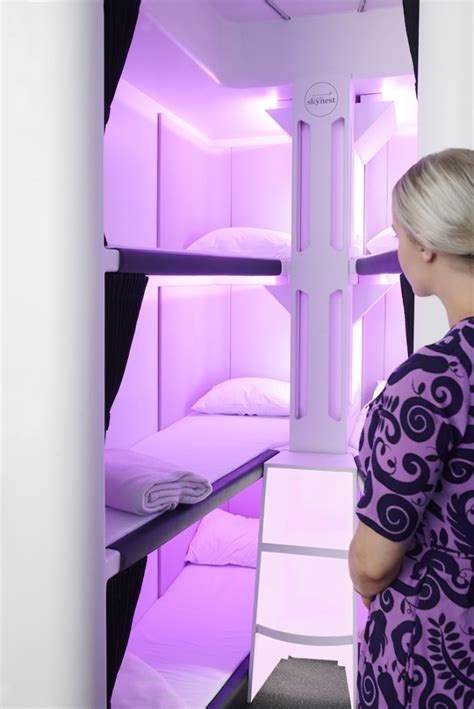 Les avions d Air New Zealand offriront des cabines avec lits superposés