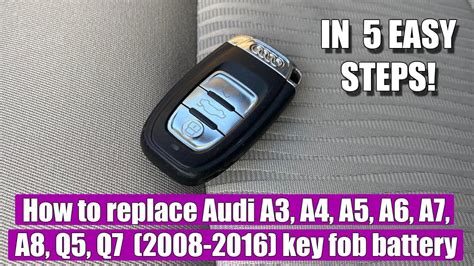 How To Replace Remove Audi A S A S B A S A S A S