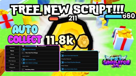 LATEST Pet Simulator 99 SCRIPT AUTO LOOT COINS AND GEMS Roblox