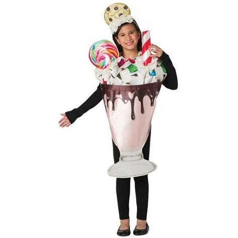 Free Shipping Rasta Imposta Milkshake Halloween Costume Child 7 10