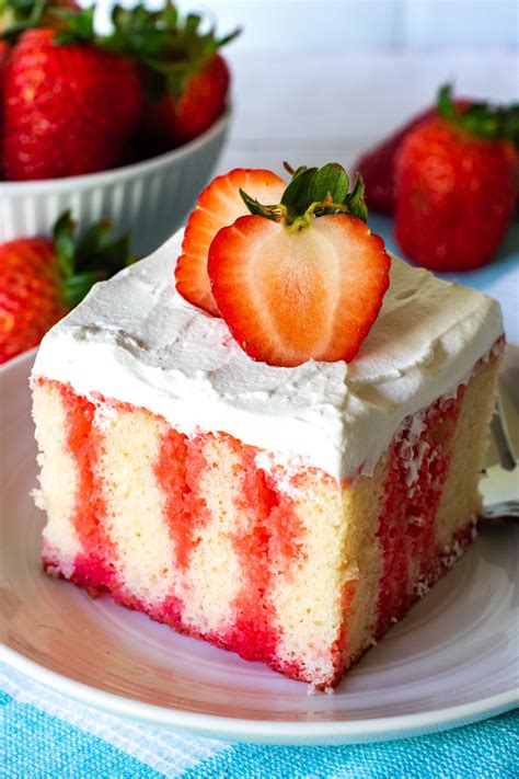 Strawberry Jello Poke Cake The Joy Filled Kitchen