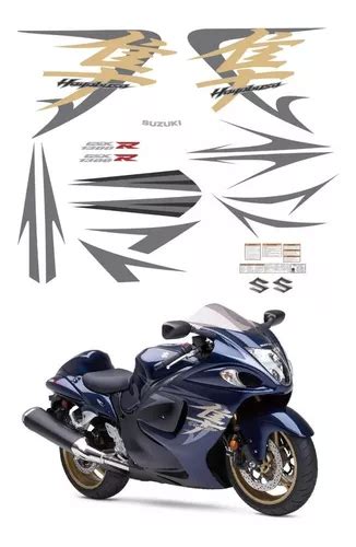 Kit Adesivos Para Suzuki Hayabusa Gsx 1300r 2008 2011 16063