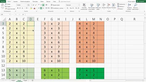 Las Tablas De Multiplicar En Excel Youtube Porn Sex Picture