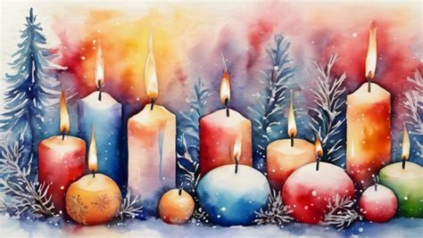 Candles Christmas Background Free Stock Photo Public Domain Pictures