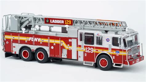 Pcx Ferrara Ultra Fdny Ladder Fire Truck Queens