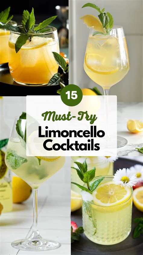 Best Limoncello Cocktails To Drink Recipe In Limoncello