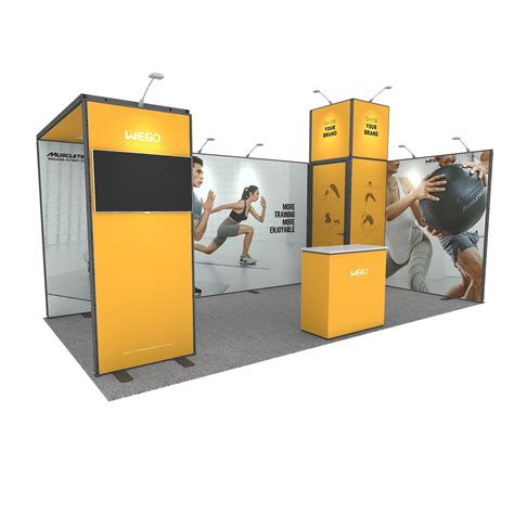 10x20 Booth Wego Tradeshowdisplay