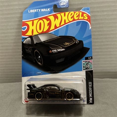 Hot Wheels Lb Super Silhouette Nissan Silvia S Black Liberty Walk Jdm Picclick Uk