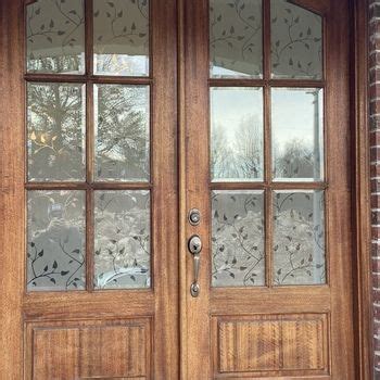 Decorative Privacy Films For Front Doors And Sidelight Windows