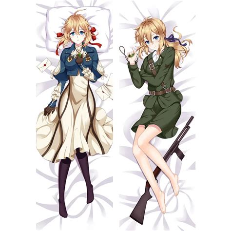 Anime violet evergarden Hugging body pillow cover Case Dakimakura Waifu ...