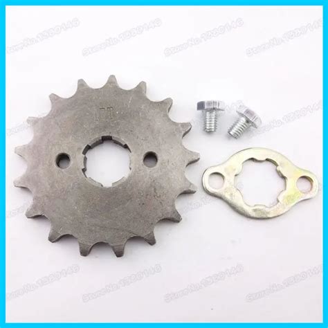 Mm Id Tooth Front Engine Sprocket With Retainer Plate Locker