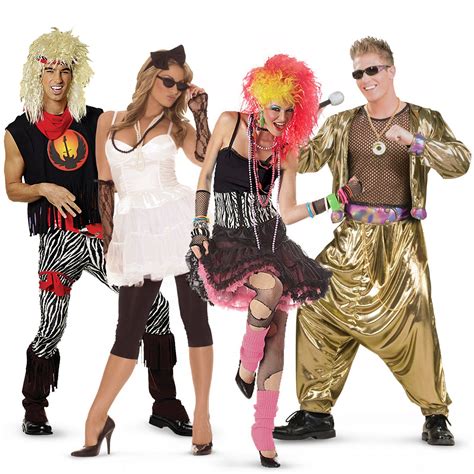 80 S Rockstars Group Costumes With Images Group Costumes Rock Star