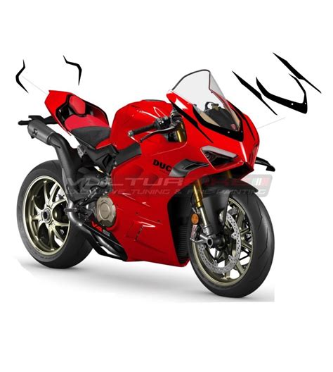 Kit Adesivi Cupolino E Coda Ducati Panigale V V