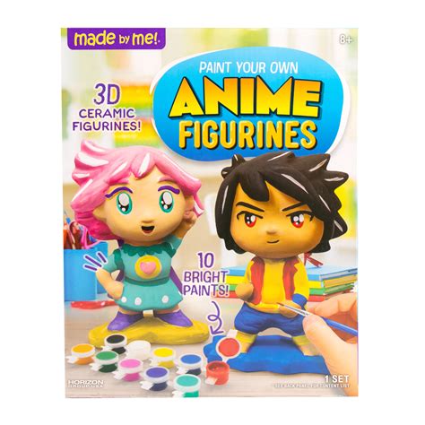 Made By Me Paint Your Own Ceramic Anime Figurines Boys And Girls