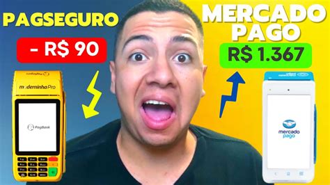 Qual melhor Maquina de Cartão PAGSEGURO ou MERCADO PAGO para trabalhar