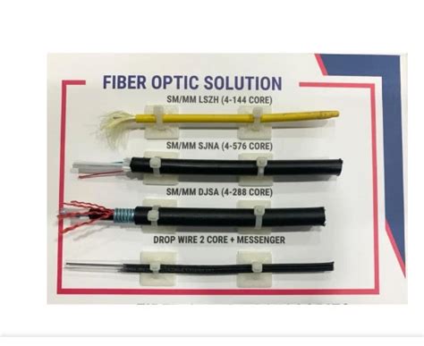 Jual LS FIBER OPTIC CABLE 12 CORE Multimode OM3 DJSA Double Jacket