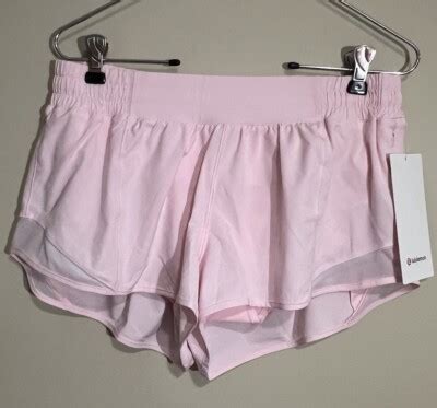 NWT Lululemon Size Hotty Hot LR Short Lined STMI Pink EBay