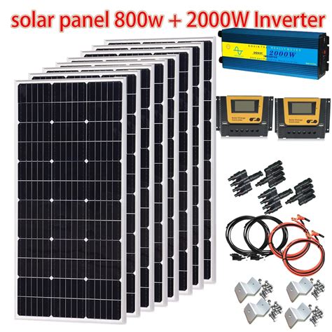 Starres Solarpanel Kit Komplettes System W V V Oder V W