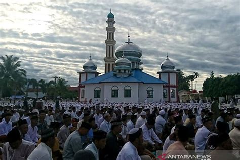 Sebagaian Umat Islam Di Nagan Raya Aceh Sudah Rayakan Idul Adha