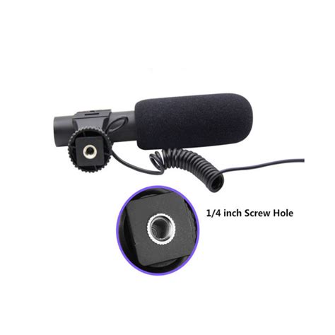 Microphone for DSLR and video camcorders