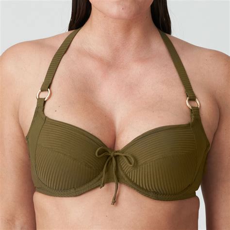 Bikini Top Overdele Primadonna Sahara Fullcup Bikini Olive