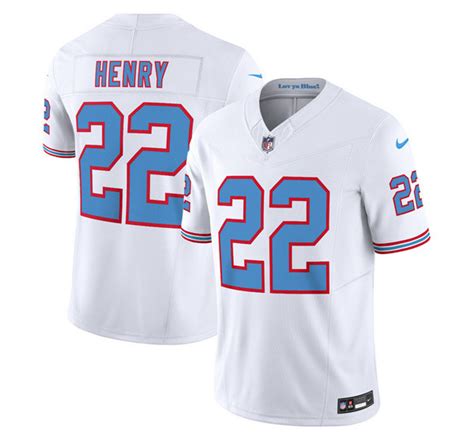 Mens Tennessee Titans Derrick Henry White F U S E Vapor