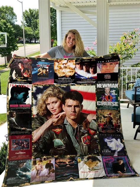 Tom Cruise Movies Quilt Blanket Dreamrooma