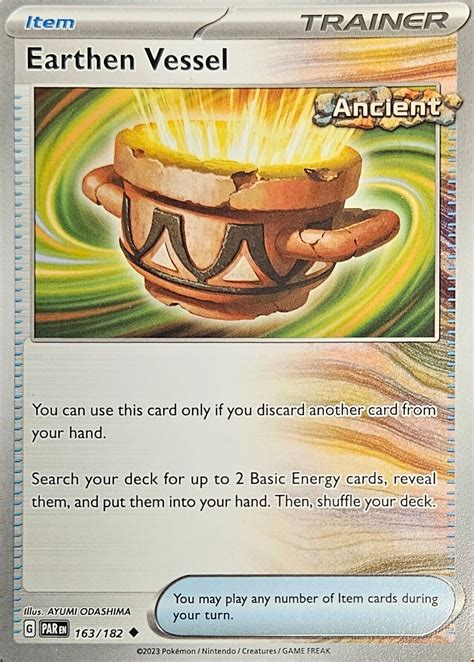 Pok Mon Tcg Earthen Vessel Paradox Rift Regular Uncommon Ebay