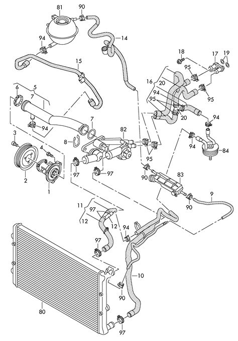 Volkswagen Polo 2013 2014 Coolant Pump Coolant Cooling System