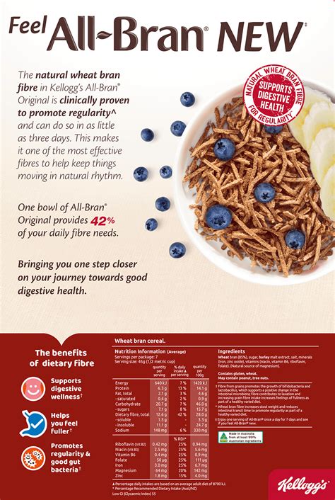 All Bran Cereal Nutrition Facts Label Besto Blog