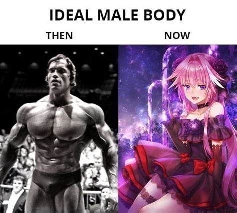 Ideal Male Body Then Now Ifunny