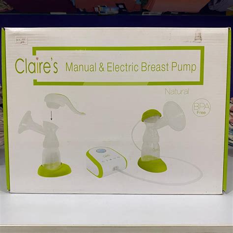 Jual Claire S Manual Electric Breast Pump Pompa Asi Manual