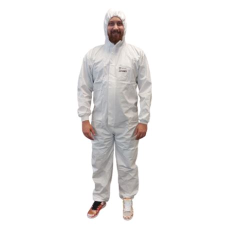 Laminated Hazard Protective Coverall Large Box Of 25 Techpol